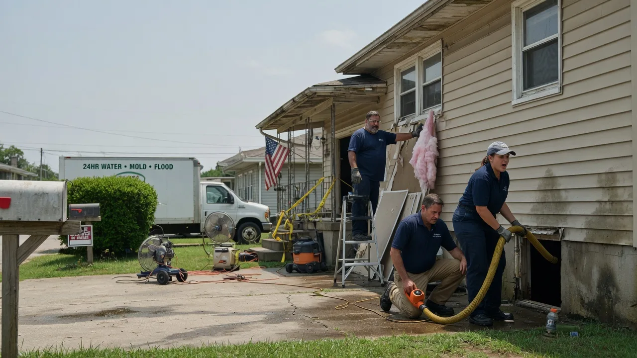 Water Damage Repair in Oakwood, VA near me